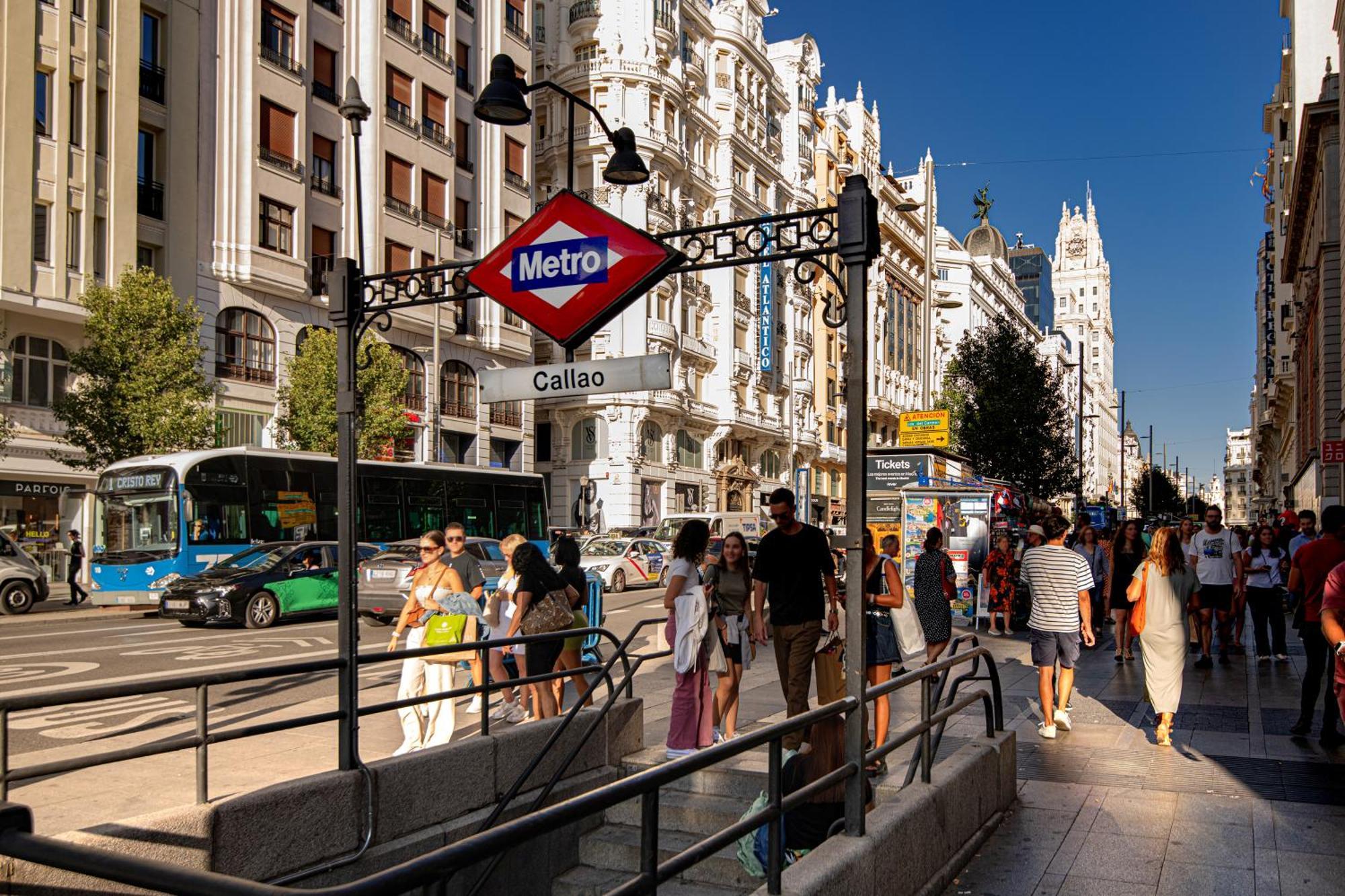 Gran Via Callao Malasana Appartement Madrid Buitenkant foto